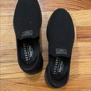 Skechers women Black Slip-On Shoes